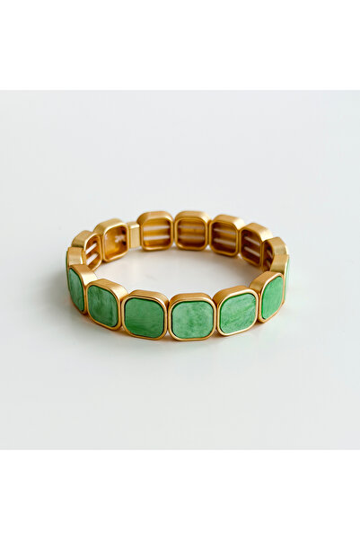 Boise Atelier Deino Green Steel Bracelet | Bileklik