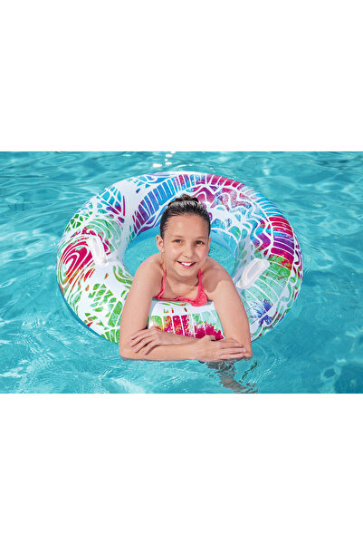 BESTWAY Tutmalı Summer Swirl Simit - Şişme Yaz Esintisi Simidi - Şişme Deniz ...