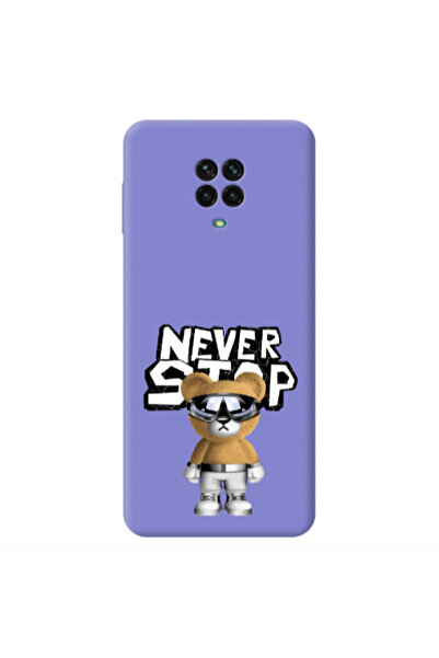 Other Xiaomi Redmi Note 9 Pro Never stop Purple Colored Silicone TPU Θήκη