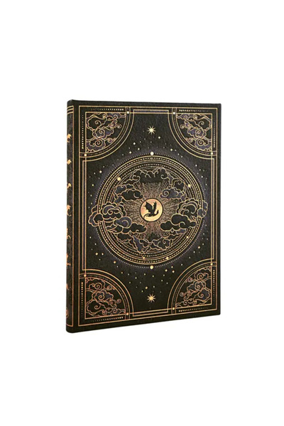 Paperblanks دفتر ملاحظات بغلاف صلب من سلسلة ظلال نافارا مقاس 13×18 بخطوط PB99...