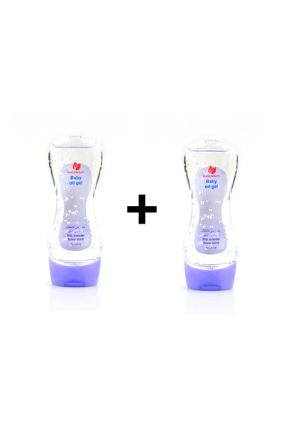 SAADA BEAUTY Baby Gel Oil with Lavender Scent 150ml 2 Pieces