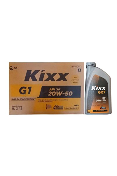 Kixx G1 20W50 API SP Semi-Synthetic Engine Oil from - Carton of 12 pieces (1 ...