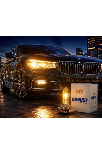 ROBUST Holejen H7 SARI FAR AMPULU TÜM ARAÇLAR İÇİN UYGUNDUR