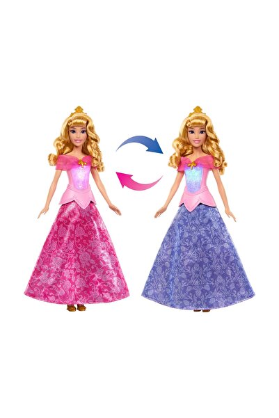 mattel Păpușă Transformabilă Frumoasa Adormită, Modă Prințese Disney (JLK24)
