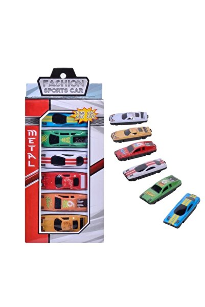 OEM Set de mașini sport 1:64 - 6 bucăți