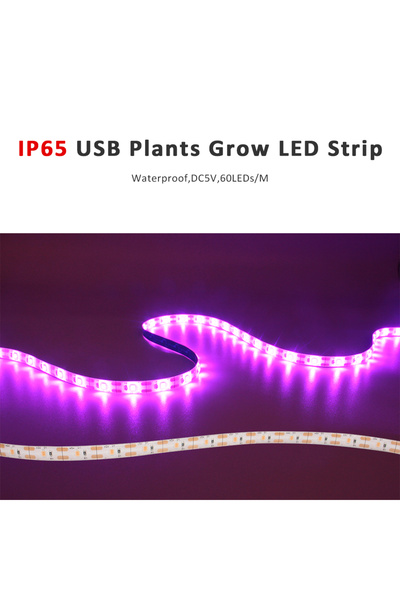 Choice4 1M IP65 Waterproof Plant Light Grow LED Strip 5V USB LED 1-5m Full Sp...