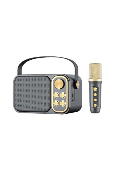 Tradesor Ασύρματο ηχείο Bluetooth με μικρόφωνο Karaoke - YS-103 - 887288 - Black