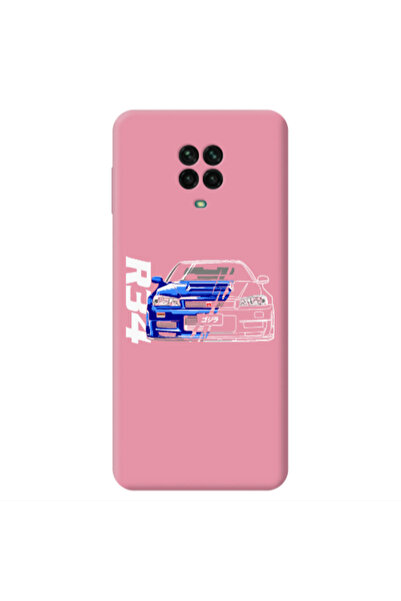 Other Xiaomi Redmi Note 9 Pro Blue R34 Pink Colored Silicone TPU Θήκη