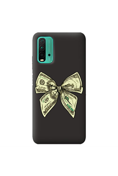 Other Xiaomi Poco M3 Bowtie Dollars Black Colored Silicone TPU Θήκη