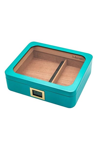 Lubinski Yeni Seri Basic Puro Kutusu Humidor 30's Mavi LB-021