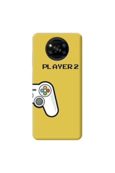 Other Xiaomi Poco X3 /X3 Pro Player 2 Yellow Colored Silicone TPU Θήκη