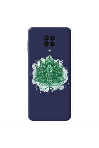 Other Xiaomi Redmi Note 9 Pro Witch leaf Dark blue Colored Silicone TPU Θήκη