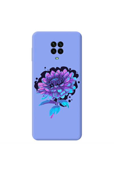 Other Xiaomi Redmi Note 9 Pro Witch flower Light Purple Colored Silicone TPU ...