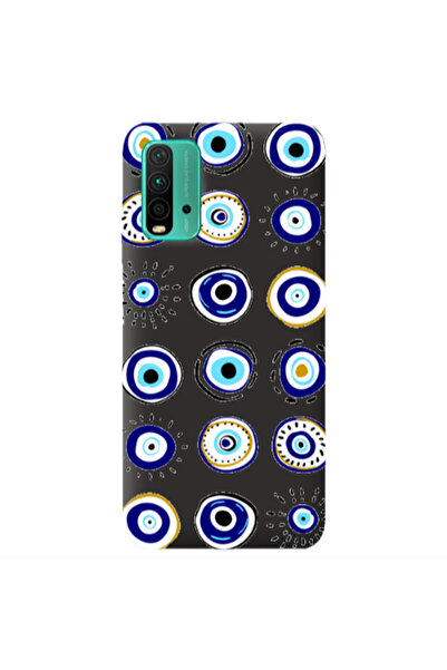 Other Xiaomi Poco M3 Beads Black Colored Silicone TPU Θήκη