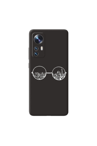 Other Xiaomi Mi 12 Pro Sunglasses Black Colored Silicone TPU Θήκη