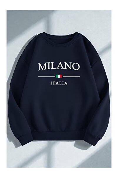 ZİYMO Men's Crewneck Printed Relaxed Fit Sweatshirt