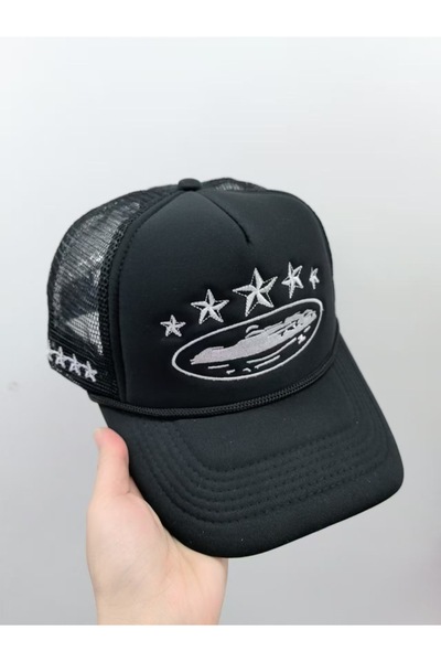 choice2 Sponge-pent-black 2025 Summer New Fashion 5 Stars Embroidery Baseball...