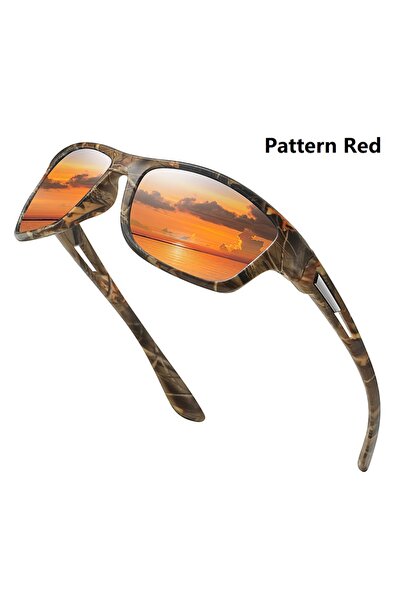 choice2 PatternRed Fashion Vintage Eyewear Pattern Cycling Sports Sunglasses ...