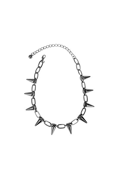 choice2 black Fashion Punk Spike Chokers Necklaces Goth Rivet Collar Choker N...