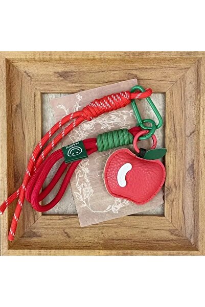 Choice4 b-red PU Leather Fruit Keychain Car Keychain Backpack Pendant Fashion...