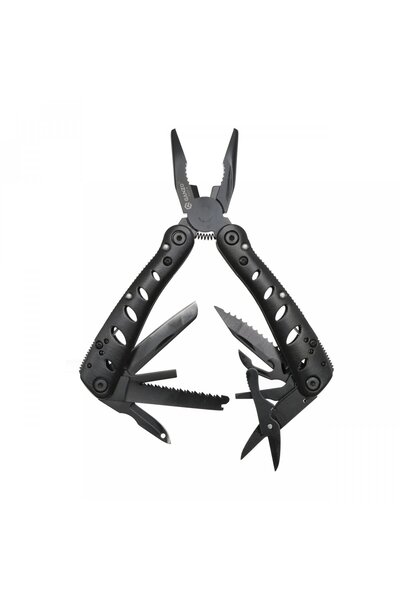 OEM Cleste multifunctional, Ganzo G205, 22 unelte, inox, maner aluminiu, cu h...