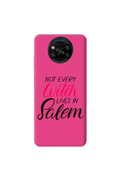 Other Xiaomi Poco X3 /X3 Pro Not every witch lives in salem Fuchsia Colored S...