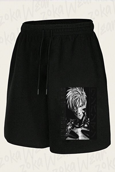 ZOKAWEAR Unisex One Punch Genos (Jenosu) Design Printed Shorts