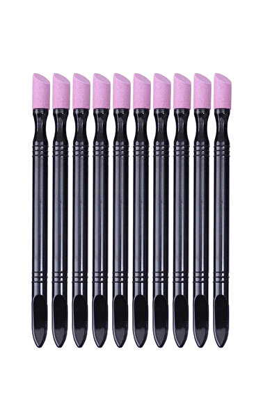 Choice1 A0135-10pcs Style2 Wholesale 1-10pcs Stone Scrub Nail File Rods Cutic...