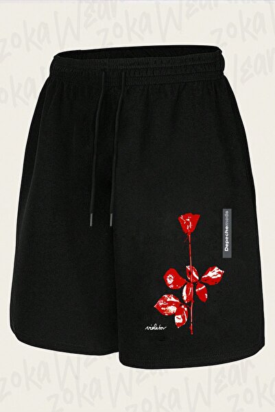 ZOKAWEAR Unisex Depeche Mode V4 Design Printed Shorts