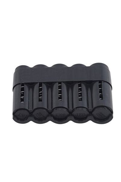 Choice Black Creative Coins Purse Storage Box Euro Coin Dispenser Container C...