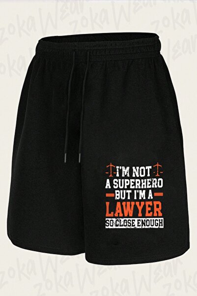 ZOKAWEAR Unisex Lawyer Design Printed Shorts