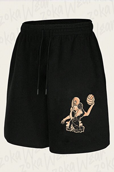 ZOKAWEAR Unisex Water Polo Design Printed Shorts
