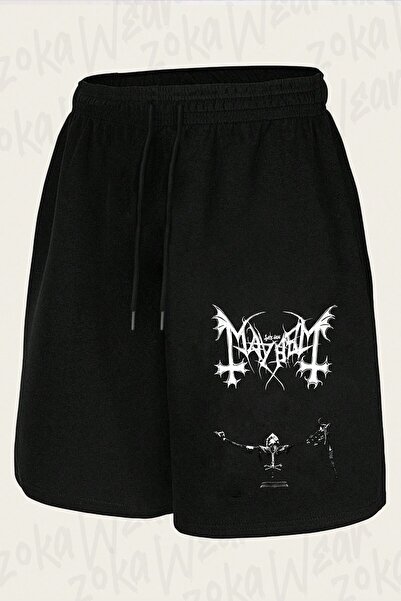 ZOKAWEAR Unisex Mayhem v2 dizajn šortsa sa printom