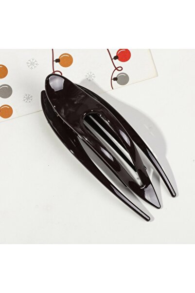 Choice1 2 Dark brown Duckbill Hair Claw Crab Barrette Hair Clip for Women Fas...
