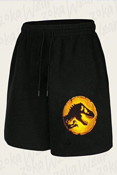 ZOKAWEAR Unisex Dominion (Jurassic World Dominion) Design Printed Shorts