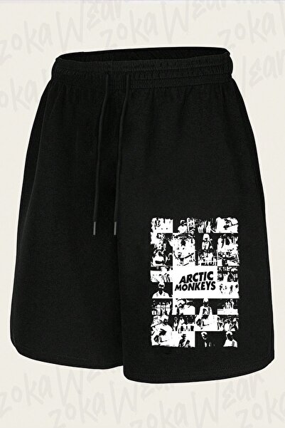 ZOKAWEAR Unisex Arctic Monkeys Design Printed Shorts