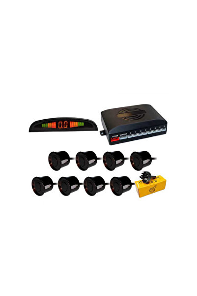 Tradesor Αισθητήρες παρκαρίσματος - 8pcs - Only Screen - Black - 002181