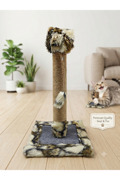 Kedi Tırmalaması 42 cm Kürklü