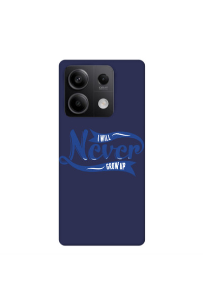 Other Xiaomi Redmi Note 13Pro 5G I Will Never Grow Up Dark blue Colored Silic...