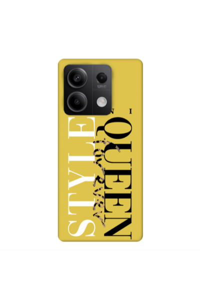 Other Xiaomi Redmi Note 13 5G Mini Quen Forever Yellow Colored Silicone TPU Θήκη