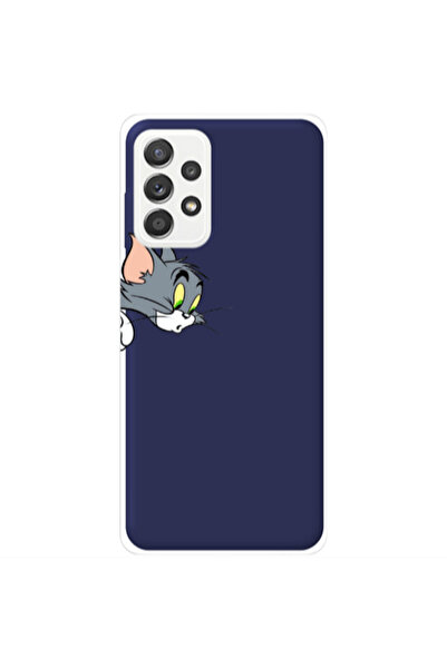 Other Samsung A72 Tom 1 Dark blue Colored Silicone TPU Θήκη