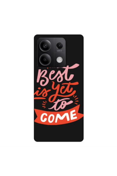 Other Xiaomi Redmi Note 13 5G The Best Black Colored Silicone TPU Θήκη