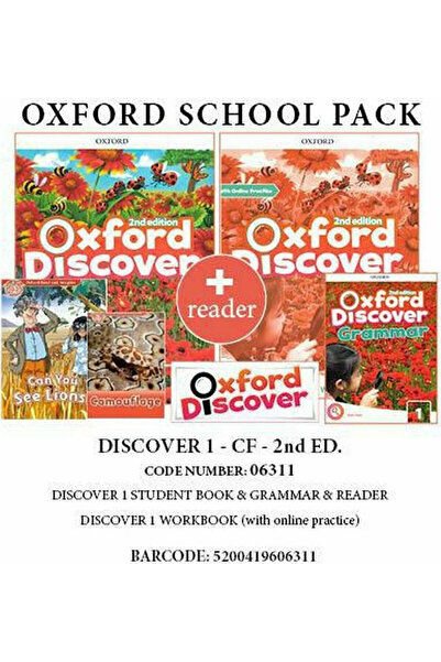 OXFORD UNIVERSITY PRESS Ανακαλύψτε το Σχολικό Πακέτο 1, 2η Έκδοση Cf