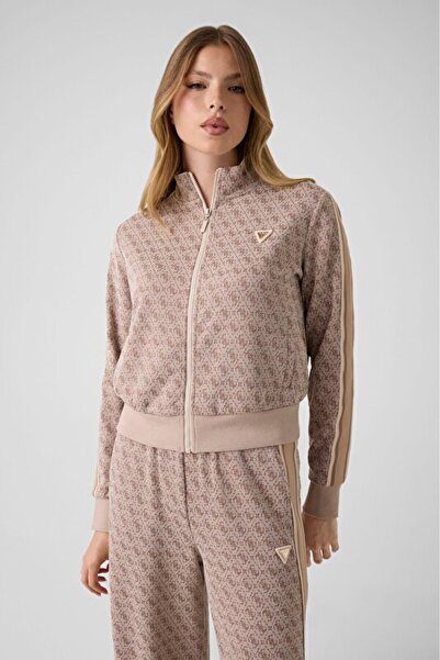 Guess Allover Kadın Aktif Sweatshirt