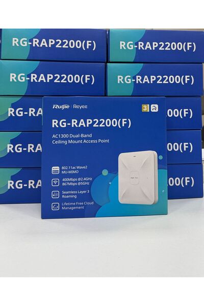 RUJİİE Sıfır Kutulu Ruijie Reyee RG-RAP2200(F) AC1300 Dual-Band Access Point
