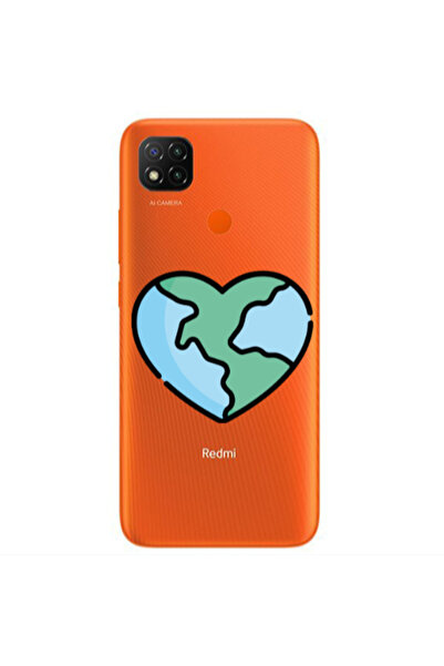 Other Xiaomi Redmi 9c World in my heart Transparent Silicone TPU Θήκη