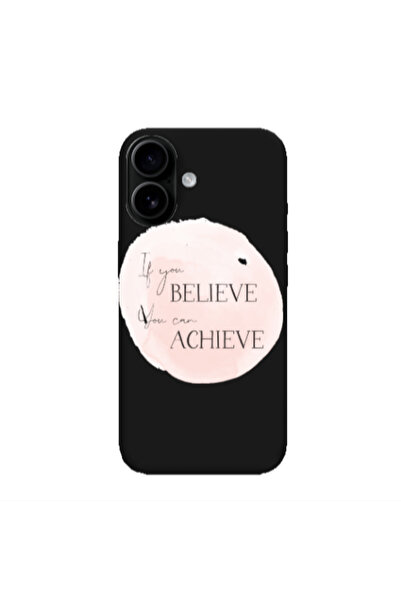 Other Apple Iphone 16 plus If You Believe Black Colored Silicone TPU Θήκη