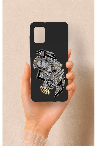 Vip Case Samsung A31 Compatible Self Made Patterned Silicone Case