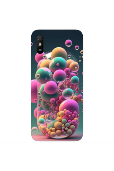 Other Xiaomi Redmi 9A Bubbles Transparent Silicone TPU Θήκη