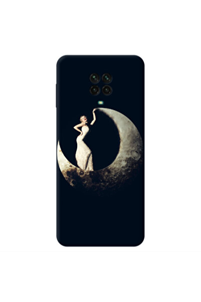 Other Xiaomi Redmi Note 9S Woman in moon Transparent Silicone TPU Θήκη
